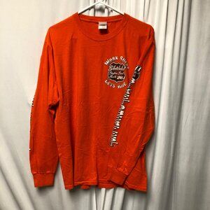 Biketoberfest 2014 Daytona Beach Long Sleeve T-Shirt Mens Large Motorcycle